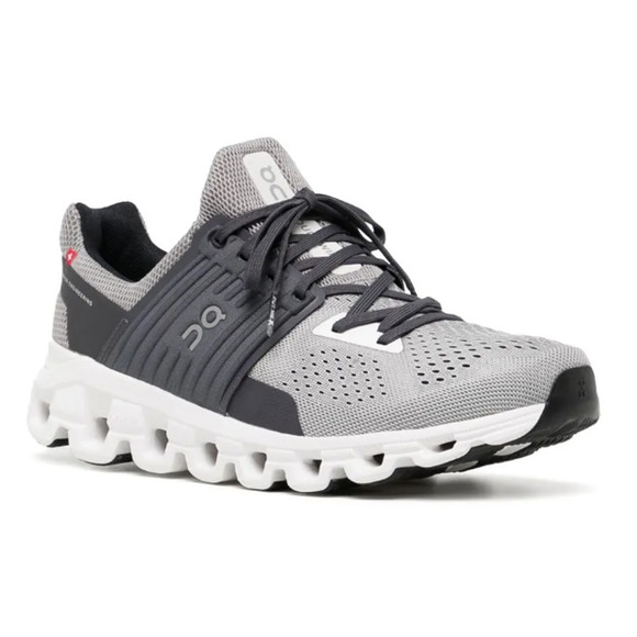 On Cloudswift 41.98925 Gray Mesh Athleisure Low Top Running Shoes Men's Size 9 - Picture 1 of 9
